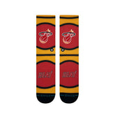 Miami Heat Classic Mini Ball Stance Crew Socks - Taass discount
