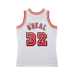 Shaquille O'Neal #32 Miami Heat 2007-08 Mitchell & Ness Swingman NBA Jersey White - Taass discount