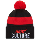 Miami Heat 2023 NBA City Edition New Era Knit Hat - Taass discount