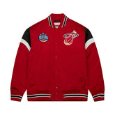 Miami Heat Mitchell & Ness Heavyweight Satin NBA Jacket - Taass online