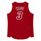 Dwyane Wade #3 Miami Heat 2012 Christmas Day Authentic NBA Jersey Red - Taass US