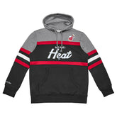 Miami Heat Head Coach Mitchell & Ness NBA Hardwood Classics Hoodie - Taass sale
