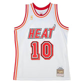 Tim Hardaway #10 Miami Heat 1996-97 Mitchell & Ness Swingman NBA Jersey White - Taass US