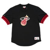 Miami Heat Mitchell & Ness Camo Reflective NBA Crew Mesh Jersey - Taass US