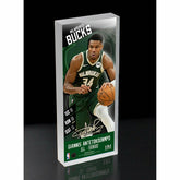 Giannis Antetokounmpo Milwaukee Bucks NBA Player Ticket 3D Block Art - Taass discount