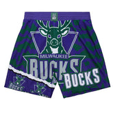 Milwaukee Bucks Mitchell & Ness Jumbotron 2.0 NBA Shorts - Taass US