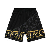 Milwaukee Bucks Big Face 4.0 Mitchell & Ness NBA Shorts Black - Taass sale