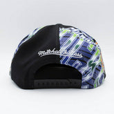 Milwaukee Bucks Shirt Remix Mitchell & Ness Snapback NBA Cap Black - Taass for sale