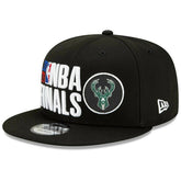Milwaukee Bucks 2021 NBA Finals On-Court New Era 9FIFTY Snapback NBA Cap - Taass US