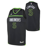 Anthony Edwards #5 Minnesota Timberwolves Swingman NBA Jersey Dark Gray (YOUTH) - Taass near me