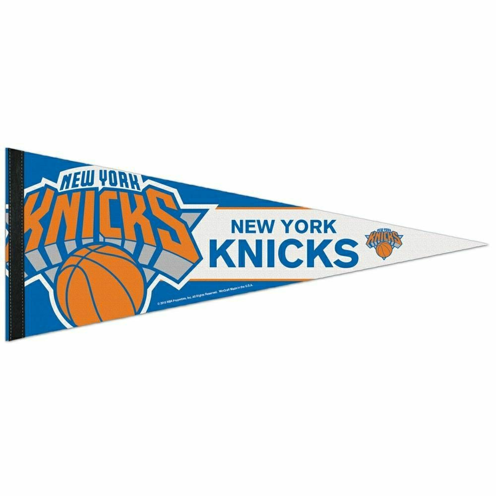 New York Knicks Big Logo Premium NBA Pennant - Taass US