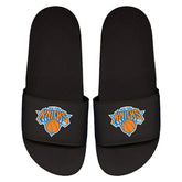 New York Knicks Primary Logo ISlide NBA Gel Slides Black - Taass US
