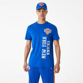 New York Knicks Color New Era Oversized NBA T-Shirt Blue - Taass online