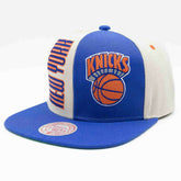 New York Knicks Pop Panel Mitchell & Ness Snapback NBA Cap - Taass discount