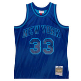 Patrick Ewing #33 New York Knicks Monochrome Mitchell & Ness Swingman NBA Jersey Blue - Taass online