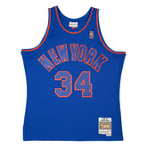 Charles Oakley #34 New York Knicks 1996-97 Mitchell & Ness Swingman NBA Jersey Alternate - Taass US