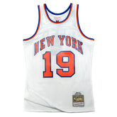 Willis Reed #19 New York Knicks 1969-70 Mitchell & Ness Swingman NBA Jersey White - Taass discount