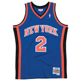 Larry Johnson #2 New York Knicks 1998-99 Mitchell & Ness Swingman NBA Jersey Blue - Taass near me