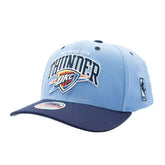 Oklahoma City Thunder Team Arch Classic Red Stretch-Snap NBA Cap Blue - Taass for sale