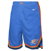 Oklahoma City Thunder Icon Swingman NBA Shorts Blue (YOUTH) - Taass near me