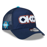 Oklahoma City Thunder 2025-26 NBA City Edition 9FORTY A-Frame Trucker Cap - Taass discount
