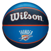 Oklahoma City Thunder Team Tribute Wilson NBA Basketball (Size 7) - Taass discount