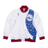 Philadelphia 76ers 1993-94 Authentic Warm Up NBA Jacket White - Taass US