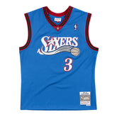 Allen Iverson #3 Philadelphia 76ers 1999-00 Mitchell & Ness Swingman NBA Jersey Blue - Taass near me