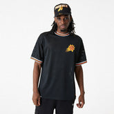 Phoenix Suns New Era Oversized NBA Mesh T-Shirt Black - Taass sale