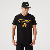Phoenix Suns Script New Era NBA T-Shirt Black - Taass discount