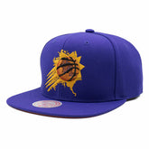 Phoenix Suns Embroidery Glitch Mitchell & Ness Snapback NBA Cap Purple - Taass online