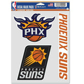 Phoenix Suns Multi-Use NBA Decals Set (3 Pcs.) - Taass US