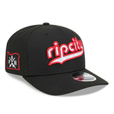 Portland Trail Blazers 2024 NBA City Edition New Era Stretch-Snap 9SEVENTY Cap - Taass online