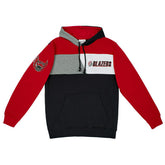 Portland Trail Blazers Mitchell & Ness Color Blocked NBA Fleece Hoodie - Taass sale