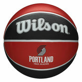 Portland Trail Blazers Team Tribute Wilson NBA Basketball (Size 7) - Taass discount