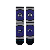 Sacramento Kings Classic Mini Ball Stance Crew Socks - Taass US