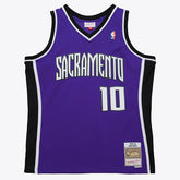Mike Bibby #10 Sacramento Kings 2002-03 Mitchell & Ness Swingman NBA Jersey Purple - Taass online