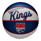 Sacramento Kings NBA Retro Wilson Mini Basketball (Size 3) - Taass online