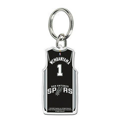 NBA Acrylic Jersey Keyring Victor Wembanyama #1 San Antonio Spurs - Taass sale