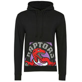 Toronto Raptors Cropped Logo Mitchell & Ness NBA Hoodie Black - Taass near me