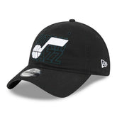 Utah Jazz 2023 NBA Draft New Era 9TWENTY Adjustable Cap Black - Taass near me