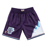 Utah Jazz 1996-97 Mitchell & Ness Swingman NBA Shorts Purple - Taass sale