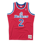 Chris Webber #2 Washington Bullets 1994-95 Swingman NBA Jersey Red - Taass sale