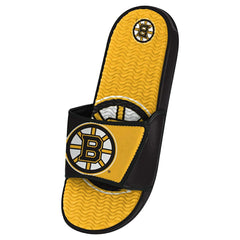 Boston Bruins Big Logo NHL Gel Slides - Taass sale