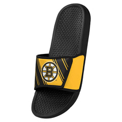Boston Bruins Legacy Velcro NHL Sport Slides - Taass discount