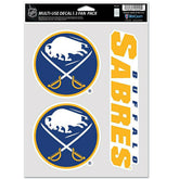 Buffalo Sabres Multi-Use NHL Decals Set (3 Pcs.) - Taass for sale
