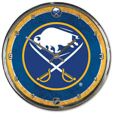 Buffalo Sabres WinCraft Chrome NHL Wall Clock - Taass US