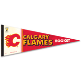 Calgary Flames Vintage Premium NHL Pennant - Taass sale