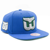 Hartford Whalers Flip Mitchell & Ness Snapback NHL Cap Blue - Taass for sale