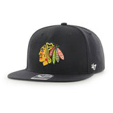 Chicago Blackhawks No Shot Captain Snapback NHL Cap - Taass sale